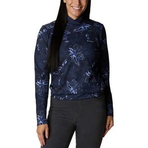Columbia Ballona Pullover Blue floral NWT